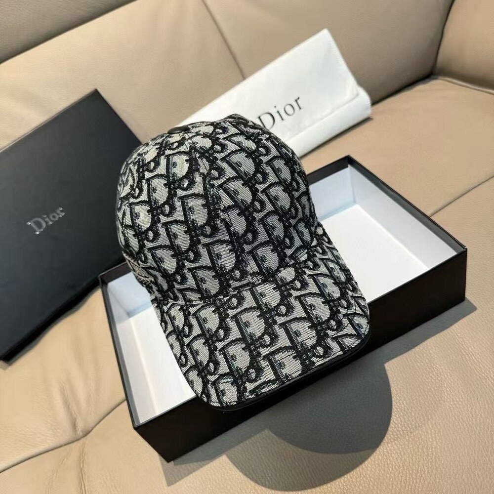 Dior Oblique Monogram Mesh Baseball Cap